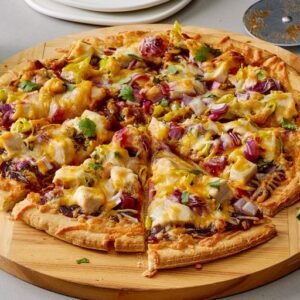 Bbq chicken pizza