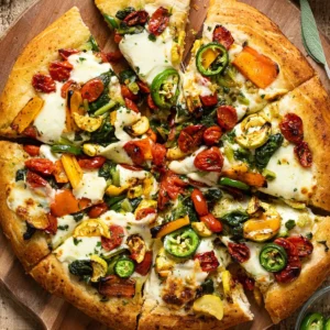 Vegetable pizza
