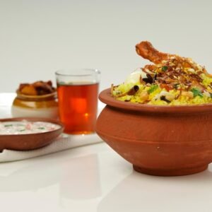 বিফ খিচুড়ি, পানি, বোরহানি