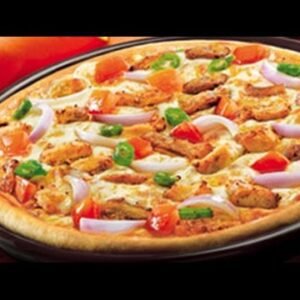 Chicken Vegetable pizza