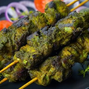 Hariyali Chicken Kabab(2 skewer)