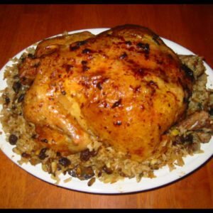 hole Chicken With Stuffing Rice For 4 Person